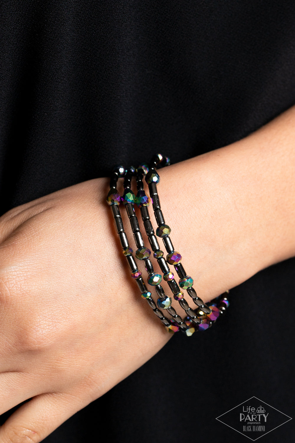 Romance remix black bracelet on sale paparazzi