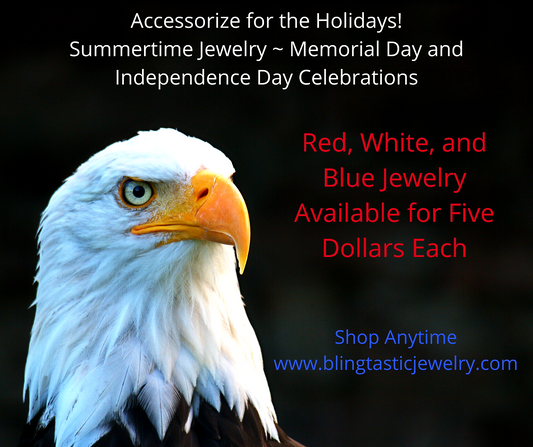 Red, White and Blue Accessories / Jewelry - Paparazzi Accessories