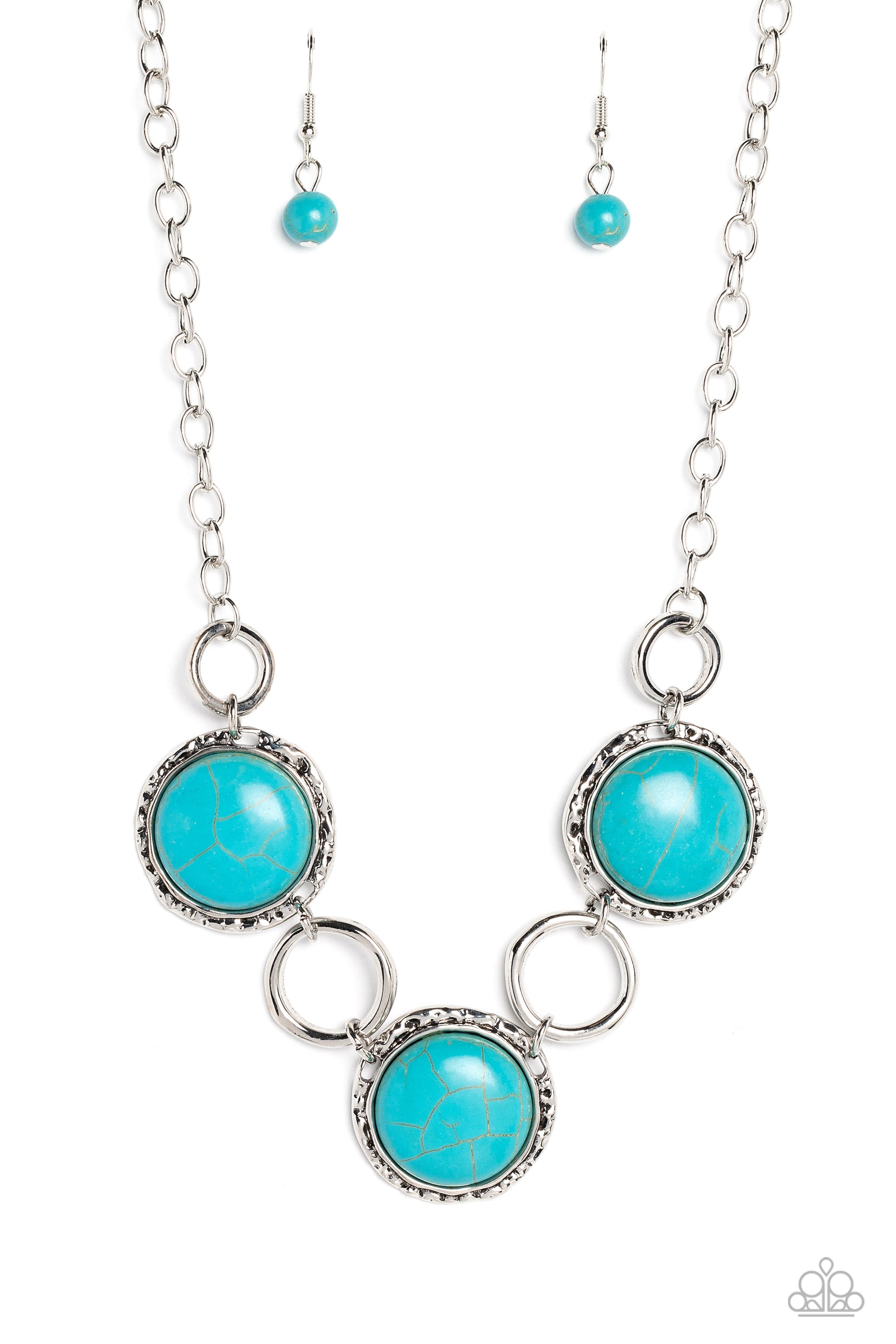 Sentimental Sabbatical - blue - Paparazzi necklace – JewelryBlingThing