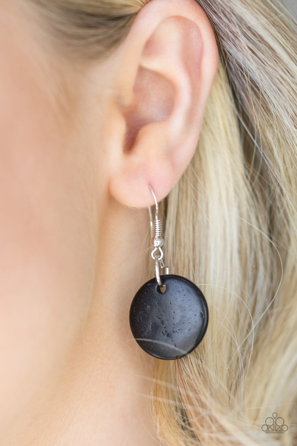 Costa Maya Majesty - Black Wood Necklace & Earrings - Bejeweled Accessories By Kristie