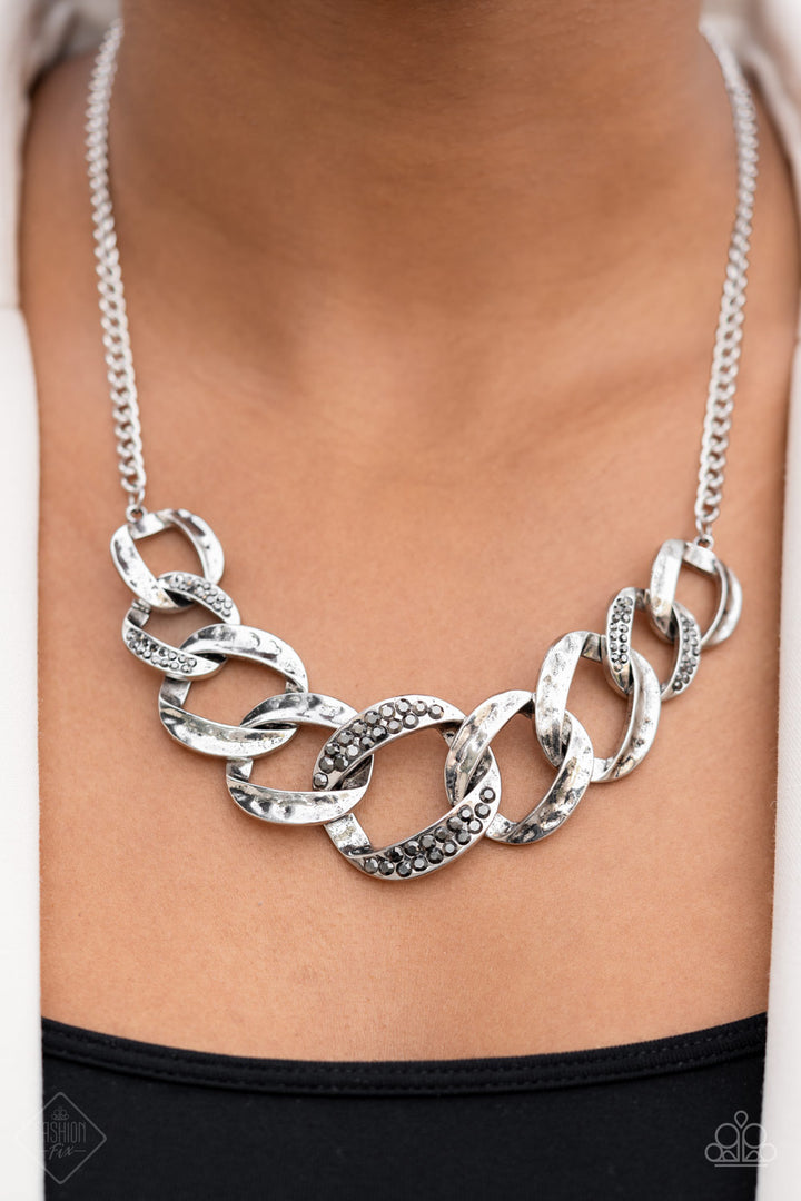 Magnificent Musings - Complete Trend Blend - Silver Jewelry Set - Paparazzi Accessories - Bejeweled Accessories By Kristie - Trendy fashion jewelry for everyone -