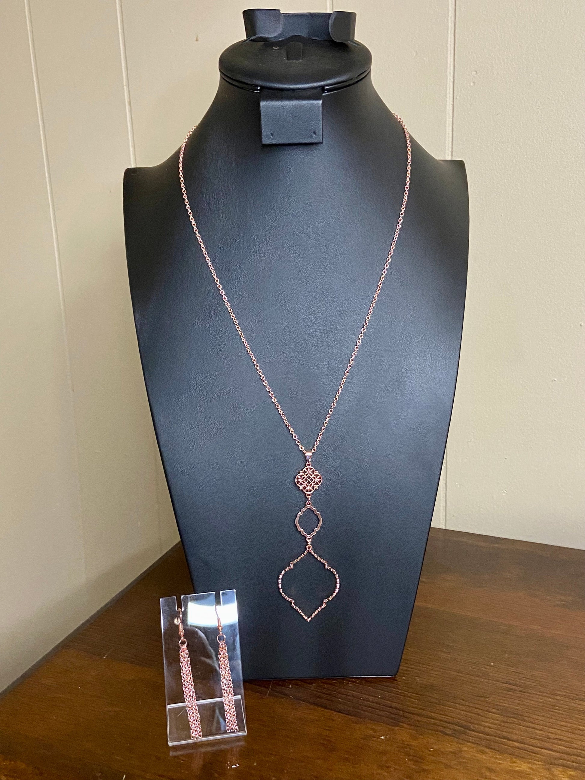 Marrakesh Mystery - Copper Necklace - Paparazzi Accessories Long Necklaces Bejeweled Accessories By Kristie Featuring Paparazzi Jewelry - Trendy fashion jewelry for everyone -