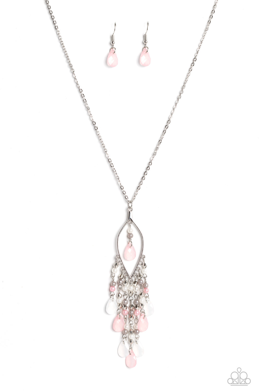 Sweet DREAMCATCHER - Pink Pearl Necklace - Paparazzi Accessories Bejeweled Accessories By Kristie